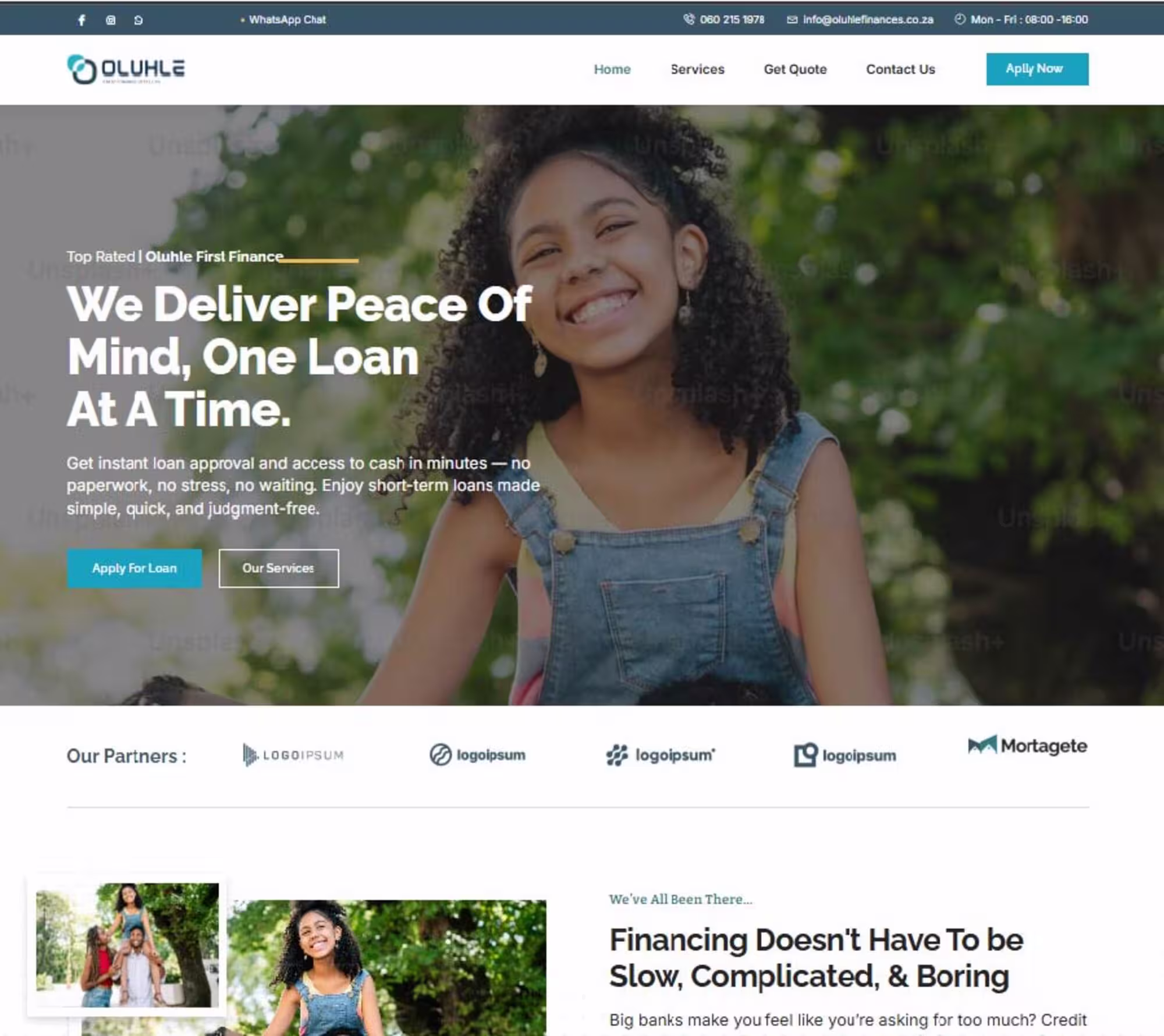 Web design portfolio Images. Nexus Marketing Agency in Pinetown, New Germany, Westmead, Hillcrest