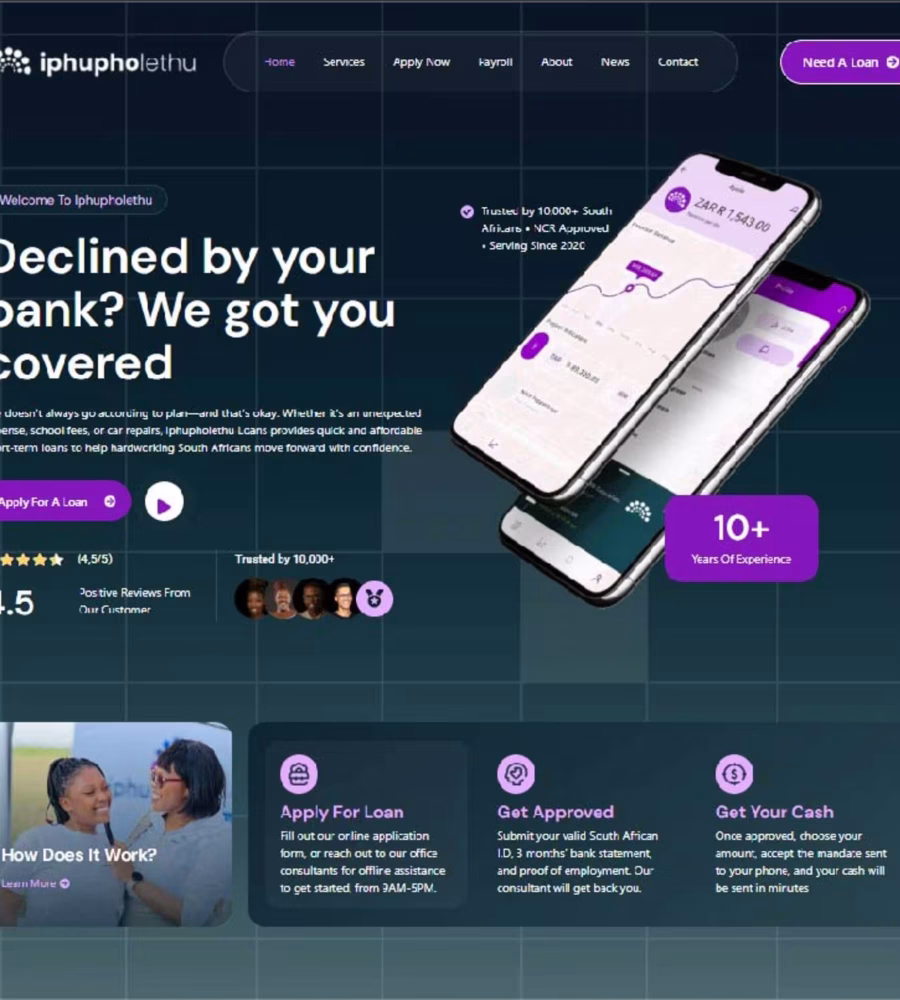 Web design portfolio Images. Nexus Marketing Agency in Pinetown, New Germany, Westmead, Hillcrest